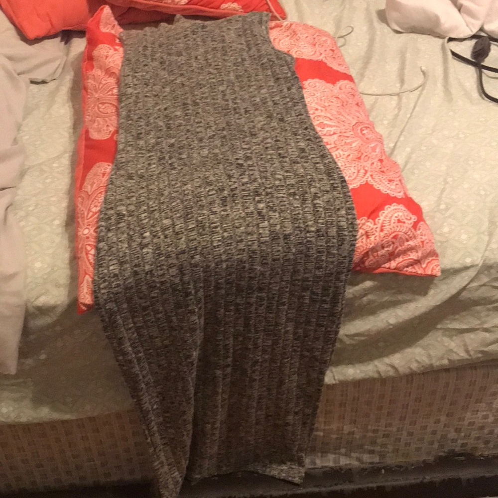 Maxi form fitting dress